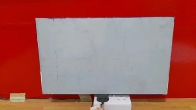 Lot 17 - HAND PAINTED FIRESTONE METAL SIGN 20" x 12"