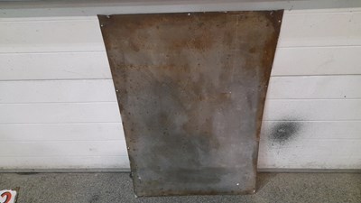 Lot 67 - WOODBINE CIGARETTES ENAMEL SIGN 36" X 24"
