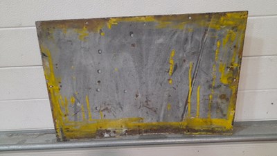 Lot 71 - COLMAN'S MUSTARD ENAMEL SIGN 24" X 16"