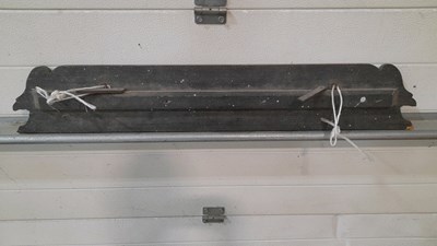 Lot 319 - LILLIAN SMITH WOODEN SIGN 36" X 6"
