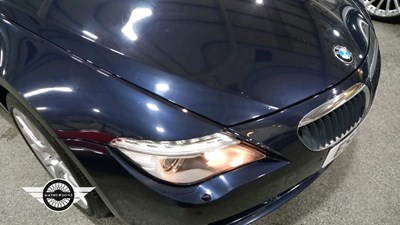 Lot 210 - 2010 BMW 630I SE AUTO