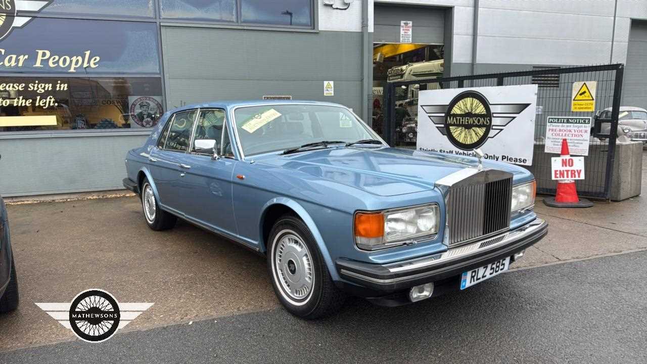 Lot 228 - 1981 ROLLS ROYCE SILVER SPIRIT