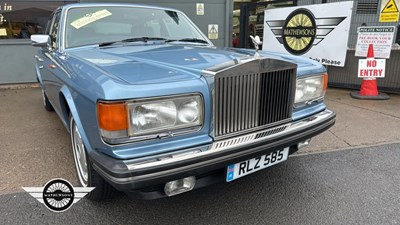 Lot 228 - 1981 ROLLS ROYCE SILVER SPIRIT
