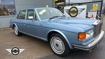 Lot 228 - 1981 ROLLS ROYCE SILVER SPIRIT