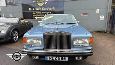 Lot 228 - 1981 ROLLS ROYCE SILVER SPIRIT
