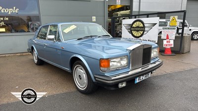 Lot 228 - 1981 ROLLS ROYCE SILVER SPIRIT