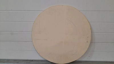 Lot 153 - INDIAN PENN MOTOR OILS HAND PAINTED SIGN 27" DIA