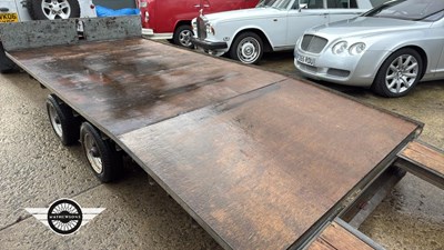 Lot 60 - IFOR WILLIAMS BEAVERTAIL TRAILER