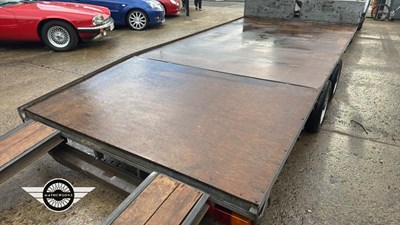 Lot 60 - IFOR WILLIAMS BEAVERTAIL TRAILER