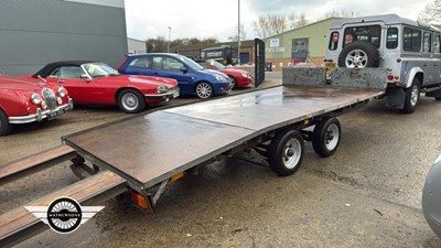 Lot 60 - IFOR WILLIAMS BEAVERTAIL TRAILER