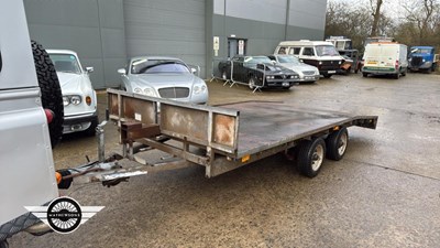 Lot 60 - IFOR WILLIAMS BEAVERTAIL TRAILER