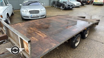 Lot 60 - IFOR WILLIAMS BEAVERTAIL TRAILER