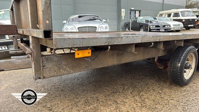 Lot 60 - IFOR WILLIAMS BEAVERTAIL TRAILER
