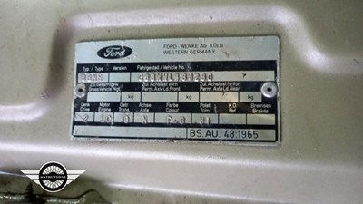 Lot 556 - 1979 FORD CORTINA GL