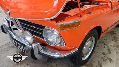 Lot 570 - 1972 BMW 2000