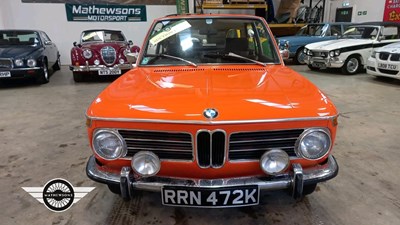 Lot 570 - 1972 BMW 2000