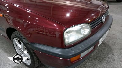 Lot 354 - 1994 VOLKSWAGEN GOLF CABRIOLET