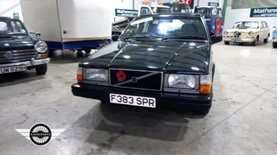 Lot 444 - 1988 VOLVO 740 GL AUTO - ALL PROCEEDS TO CHARITY