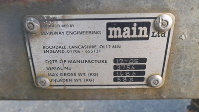 Lot 115 - 1000 L BUNDED DIESEL BOWSER
