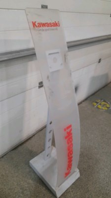 Lot 49 - KAWASAKI DEALER SIGN