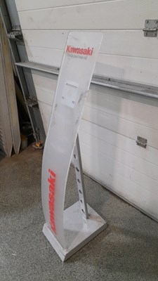Lot 49 - KAWASAKI DEALER SIGN