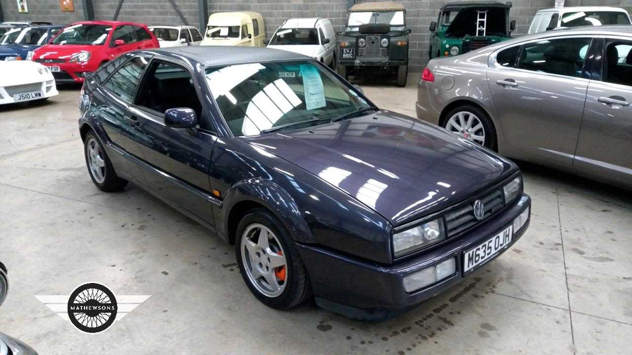 Lot 646 - 1994 VOLKSWAGEN CORRADO VR6 AUTO