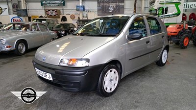 Lot 22 - 2002 FIAT PUNTO 1.2