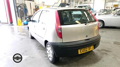 Lot 22 - 2002 FIAT PUNTO 1.2