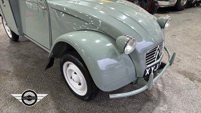 Lot 388 - 1963 CITROEN 2CV FOURGONNETTE