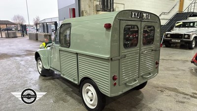 Lot 388 - 1963 CITROEN 2CV FOURGONNETTE
