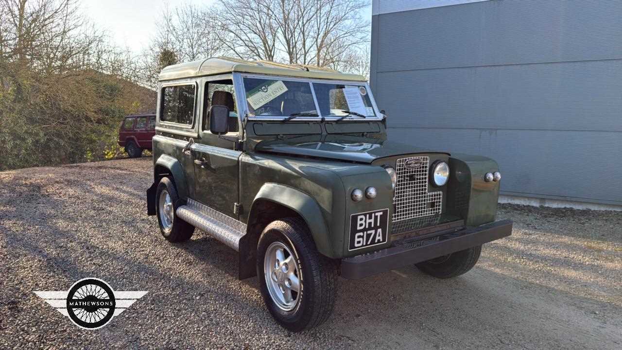 Lot 840 - 1963 LAND ROVER 88 SERIES 2 A