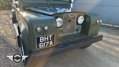 Lot 840 - 1963 LAND ROVER 88 SERIES 2 A