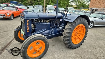 Lot 864 - 1942 FORDSON STANDARD N TRACTOR & BAMFORD MOWER