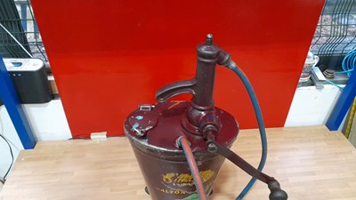 Lot 87 - RARE SILKOLINE / ERF GEAR OIL PUMP