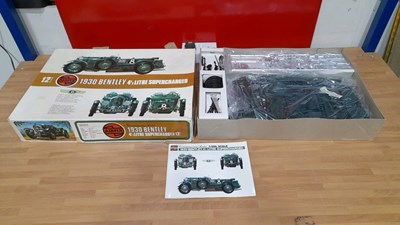 Lot 861 - AIRFIX KIT 12TH SCALE 1930 BENTLEY 4.5 LITRE