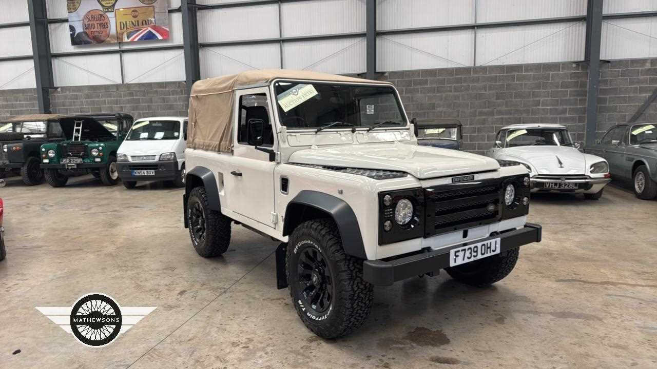 Lot 362 - 1989 LAND ROVER 90 4C REG DT DIESEL