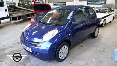 Lot 284 - 2003 NISSAN MICRA S AUTO