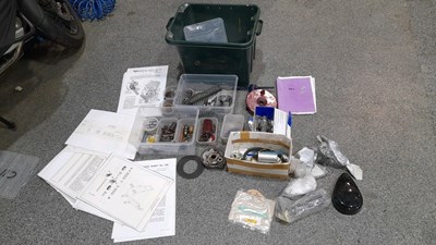 Lot 639 - BSA C10 MOTOR CYCLE SPARE PARTS
