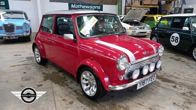 Lot 670 - 2001 ROVER MINI COOPER SPORT