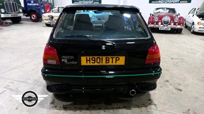 Lot 890 - 1990 FORD FIESTA RS TURBO