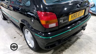 Lot 890 - 1990 FORD FIESTA RS TURBO