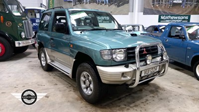 Lot 496 - 1999 MITSUBISHI SHOGUN GLS TD