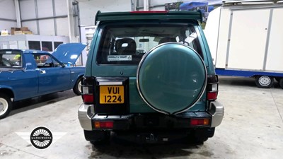 Lot 496 - 1999 MITSUBISHI SHOGUN GLS TD