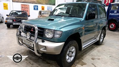 Lot 496 - 1999 MITSUBISHI SHOGUN GLS TD