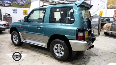 Lot 496 - 1999 MITSUBISHI SHOGUN GLS TD