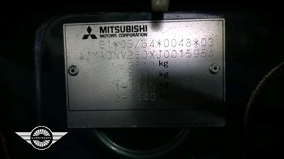 Lot 496 - 1999 MITSUBISHI SHOGUN GLS TD