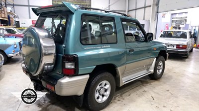 Lot 496 - 1999 MITSUBISHI SHOGUN GLS TD
