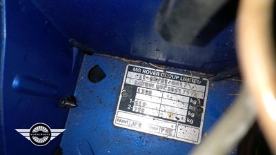 Lot 20 - 2003 MG TF 160