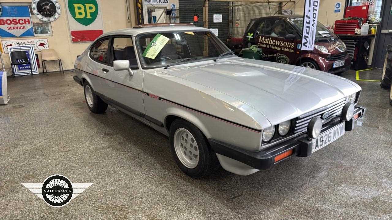Lot 42 - 1983 FORD CAPRI INJECTION