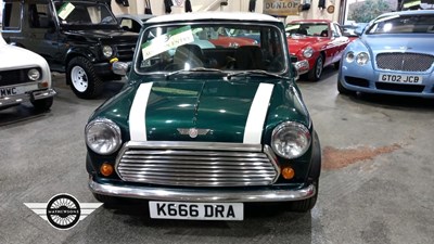 Lot 54 - 1993 ROVER MINI COOPER 1.3I